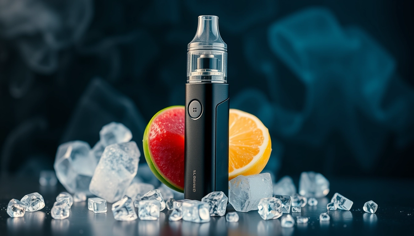 Close-up of the Bar Salt 6000 vaping device showcasing its sleek design and vibrant flavor options